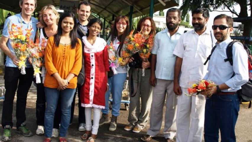 Recepción en Ranchi