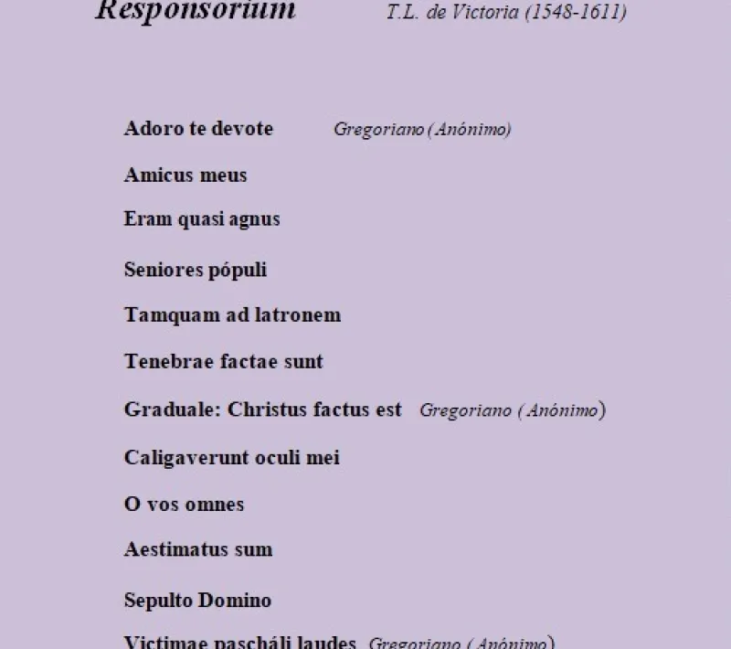 repertorio concierto