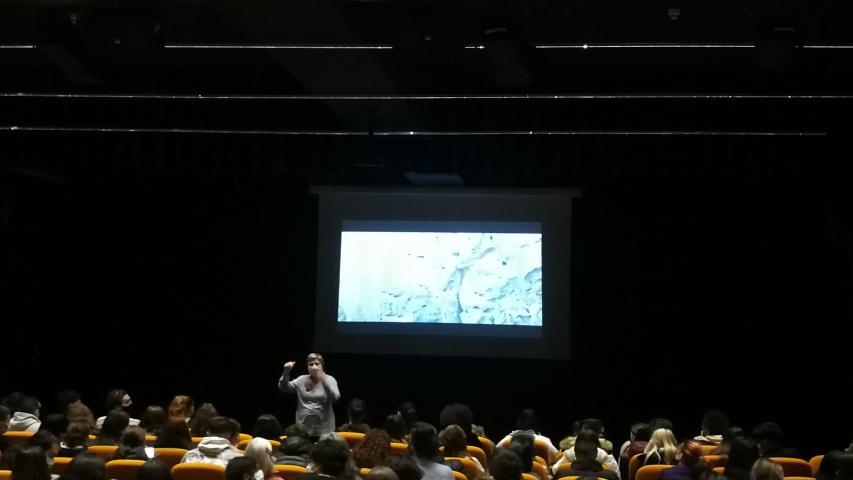 Representación de Manos Unidas Madrid en el Centro Cultural Lope de Vega