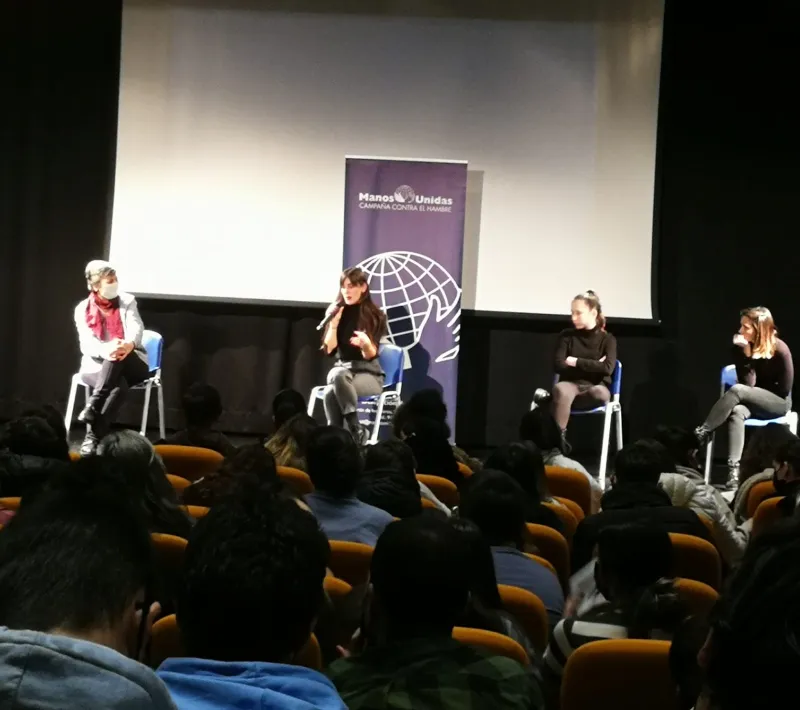 Representación de Manos Unidas Madrid en el Centro Cultural Lope de Vega