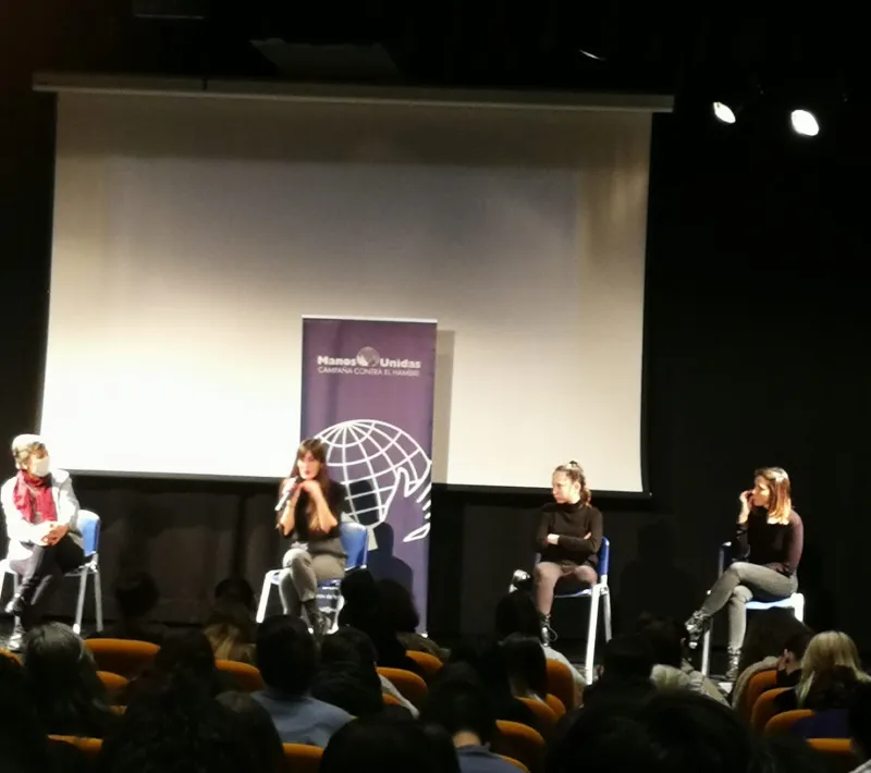 Representación de Manos Unidas Madrid en el Centro Cultural Lope de Vega