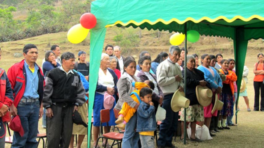 Reunión de campesinas