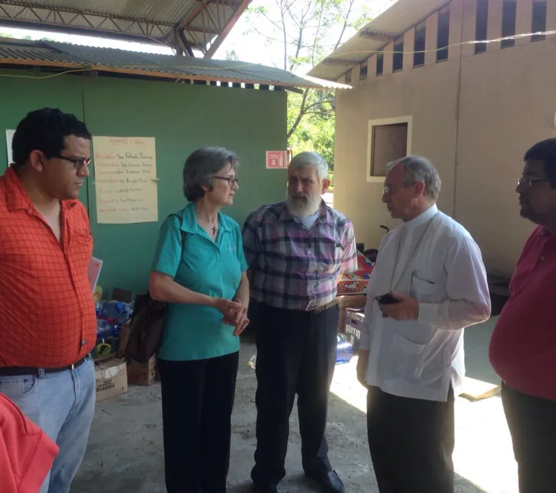 reunion equipo maquita con arzobispo de portoviejo