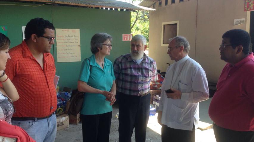 reunion equipo maquita con arzobispo de portoviejo