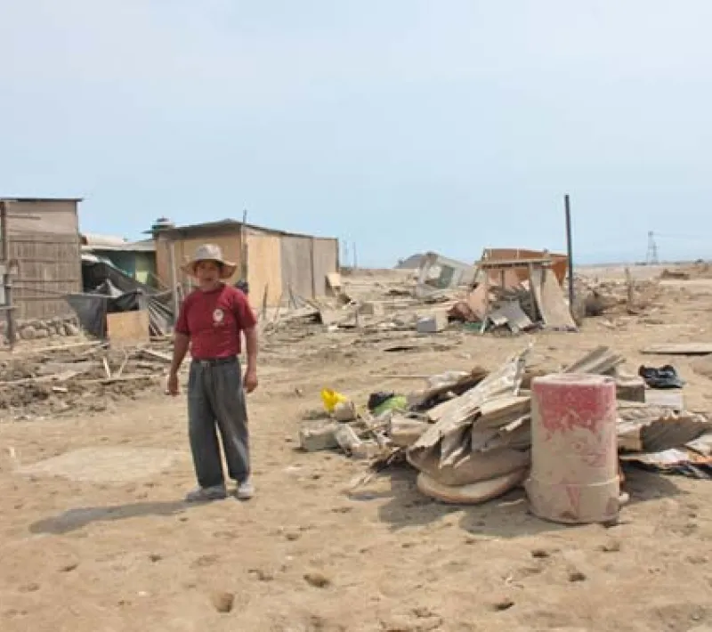 Ayuda de emergencia enviada en Perú