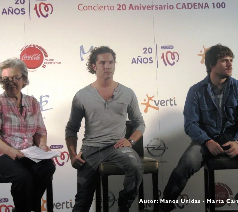 rueda de prensa concierto cadena 100 1