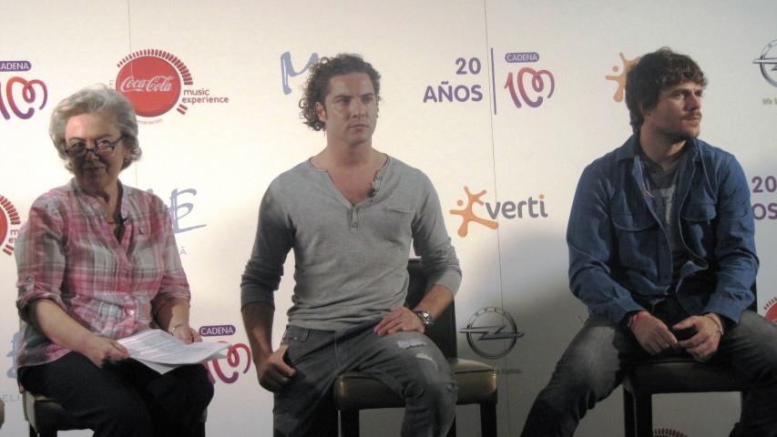 rueda de prensa concierto cadena 100 1