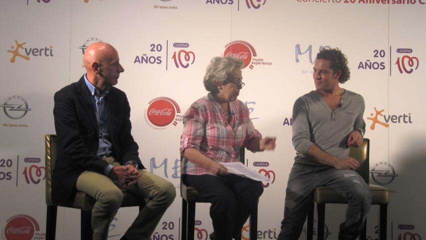 rueda de prensa concierto cadena 100 6