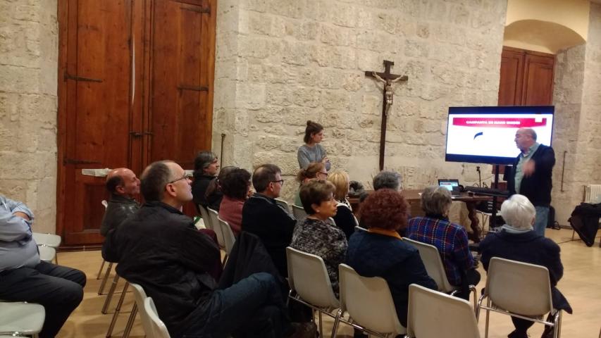 Encuentro con voluntarios en Sant Cugat