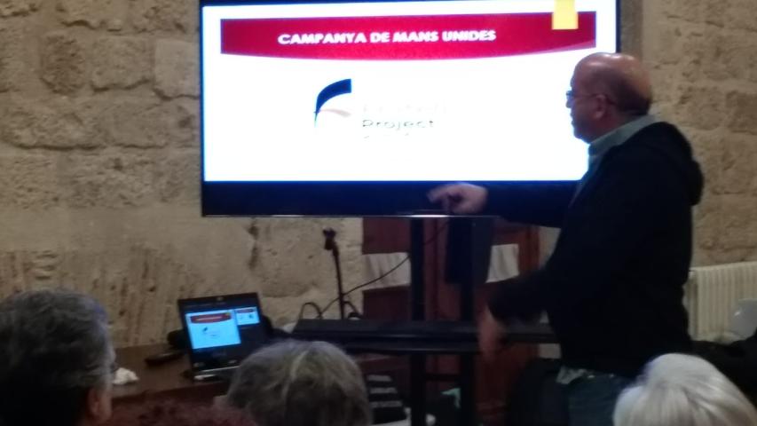 Encuentro con voluntarios en Sant Cugat
