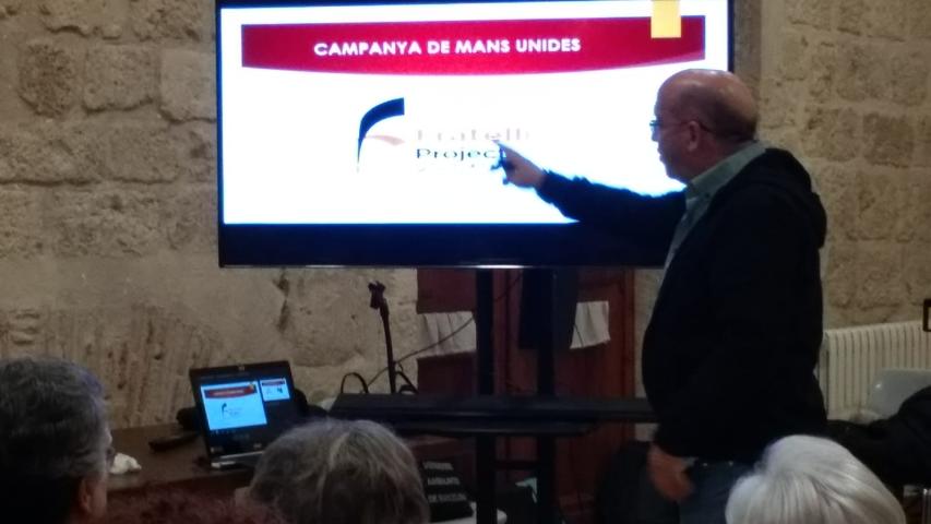 Encuentro con voluntarios en Sant Cugat
