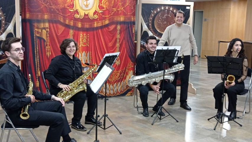 sax quartet school