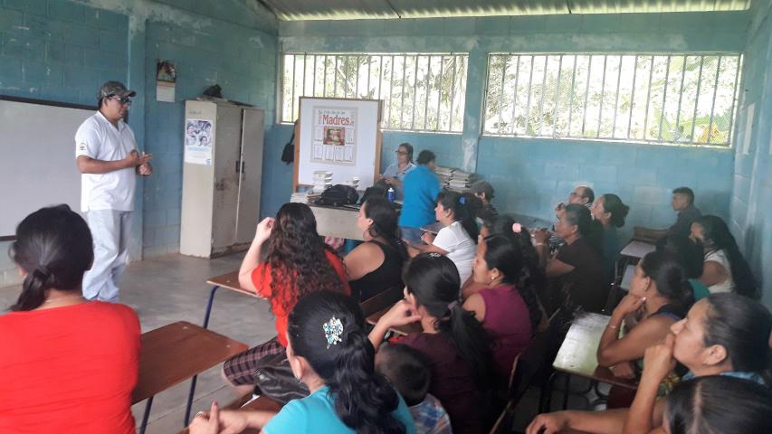 Socialización en El Tamarindo. Foto: Manos Unidas
