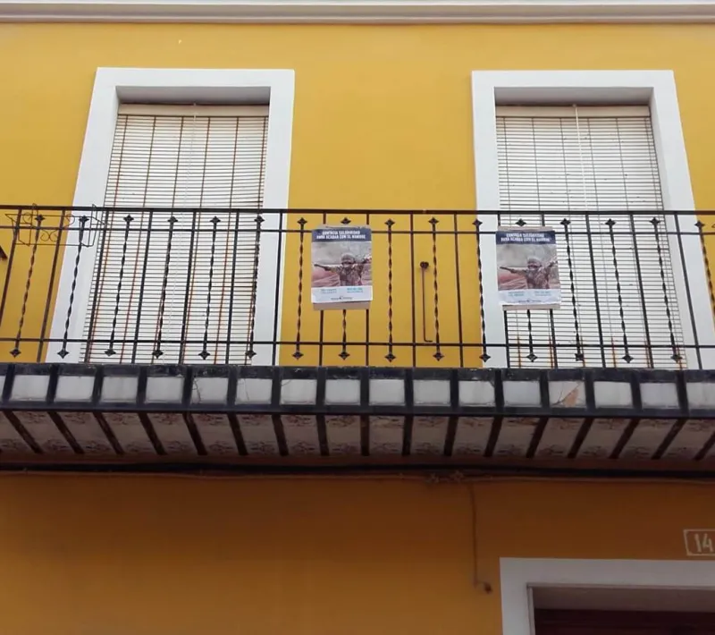 La comarcal de Sollana ha llenado las calles de solidaridad. Manos Unidas Valencia