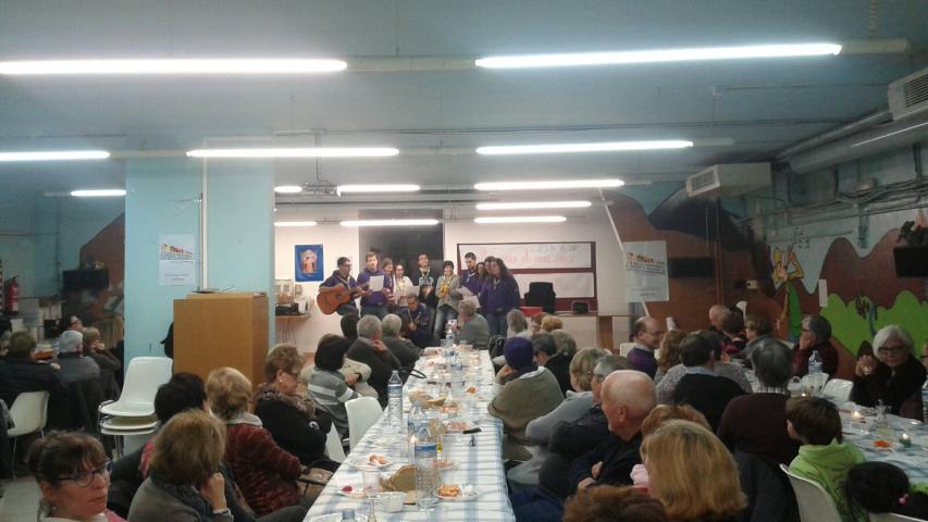 Cena del hambre parroquia San Juan de Reus