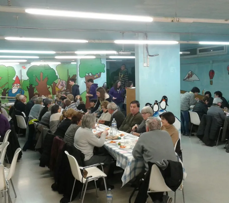 Cena del hambre parroquia San Juan de Reus