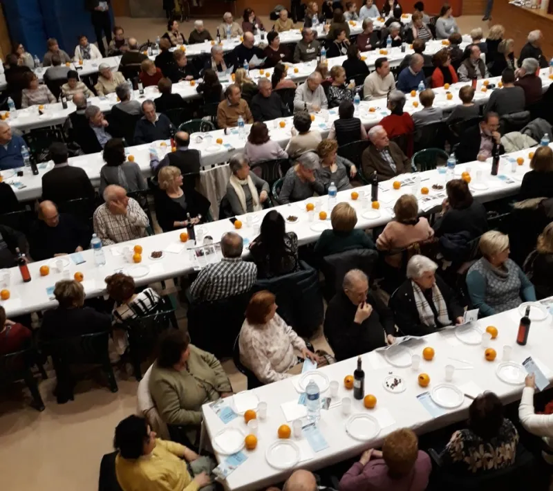 Cena solidaria en La Lira del Vendrell
