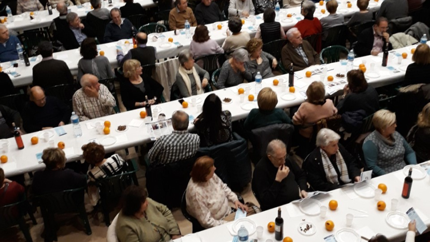 Cena solidaria en La Lira del Vendrell
