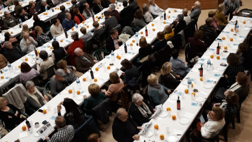 Cena solidaria en La Lira del Vendrell