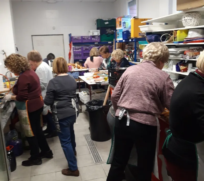 Cena Solidaria en El Vendrell