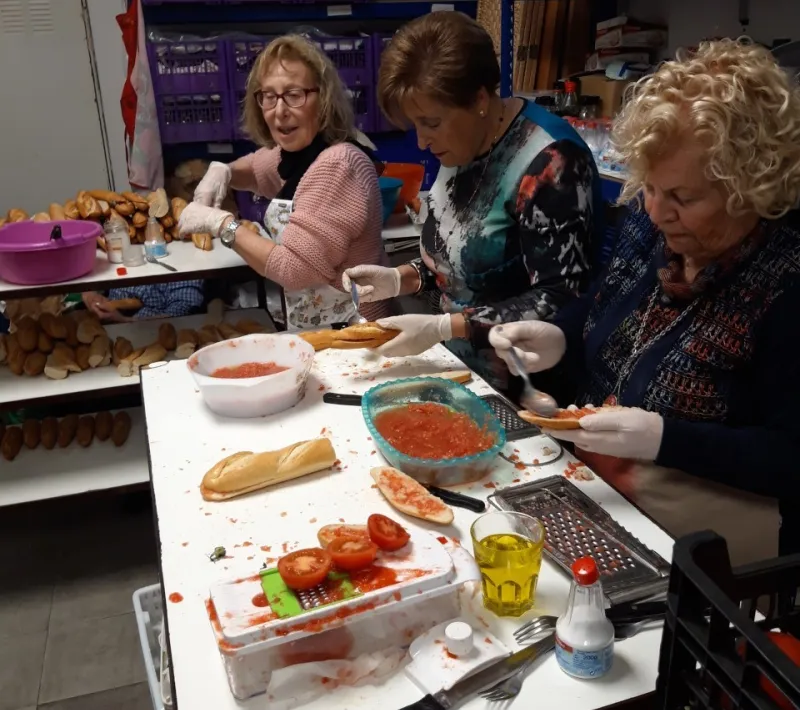 Cena Solidaria en El Vendrell
