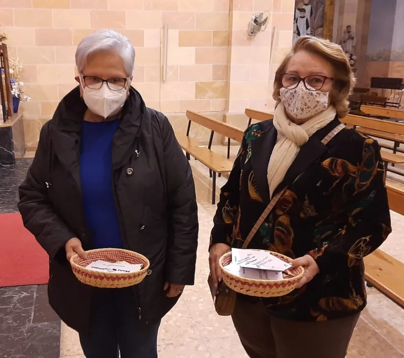 Les nostres companyes, Pepita i Conxita, 30 anys fent equip de Mans Unides