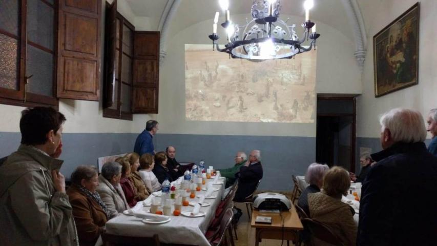 Cena del Hambre en la parroquia de Santa María del Puig. Manos Unidas Valencia.