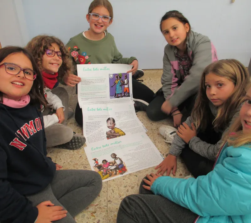 Talleres gratuitos en las escuelas de Hospitalet y Barcelona
