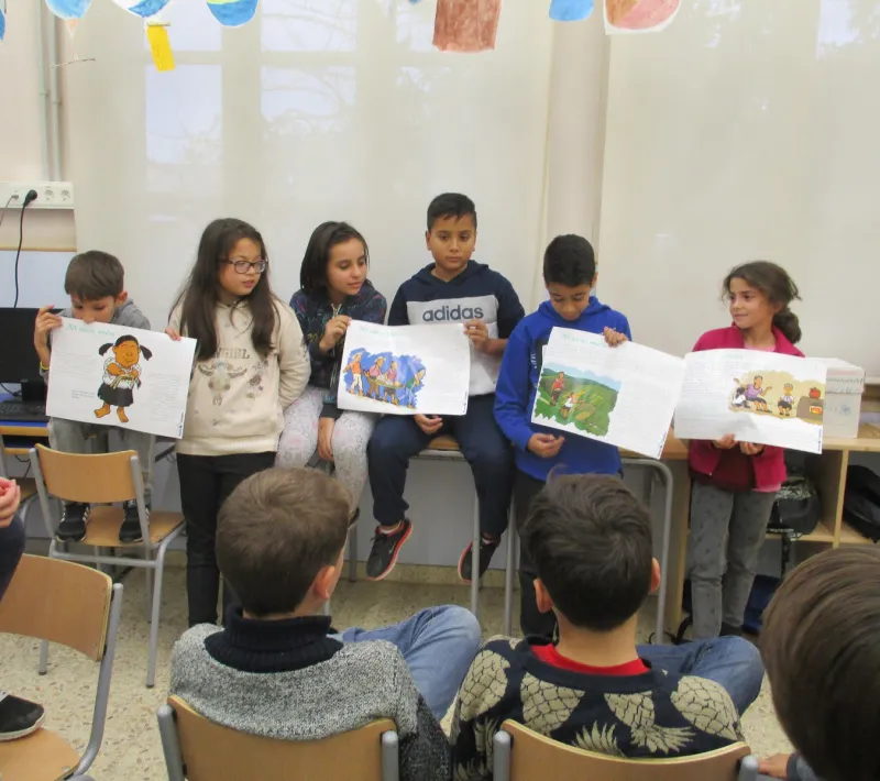 Talleres gratuitos en las escuelas de Hospitalet y Barcelona