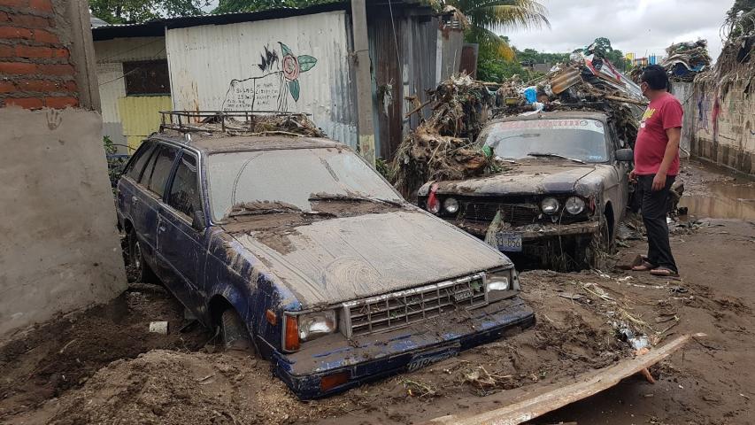 El Salvador - Tormentas Amanda y Cristobal
