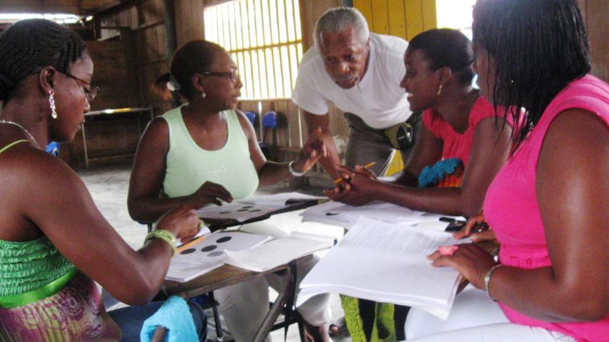 trabajando por la resolucion del conflicto en el choco 2012
