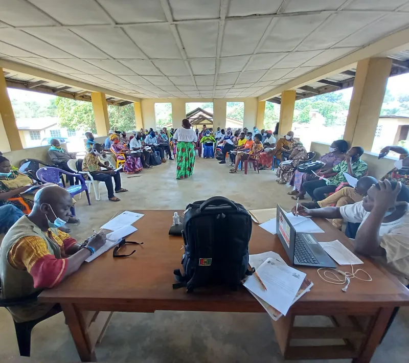 training session of stakeholders