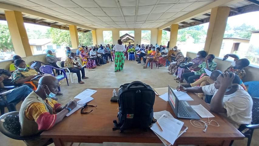 training session of stakeholders