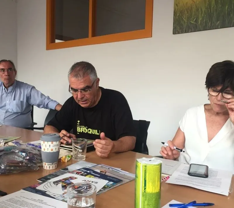 Reunión de fin de curso de los responsables comarcales