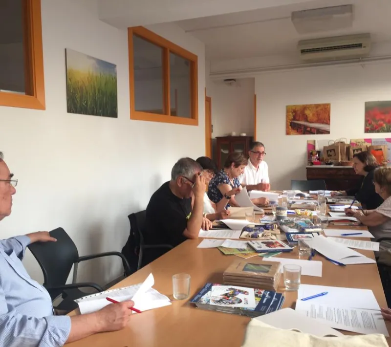 Reunión de fin de curso de los responsables comarcales