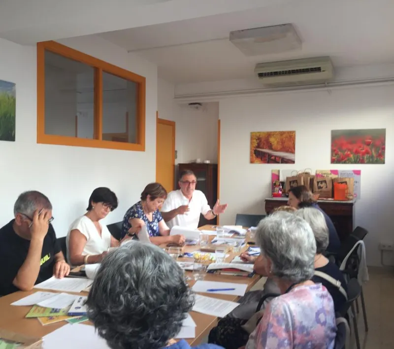 Reunión de fin de curso de los responsables comarcales