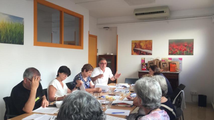 Reunión de fin de curso de los responsables comarcales