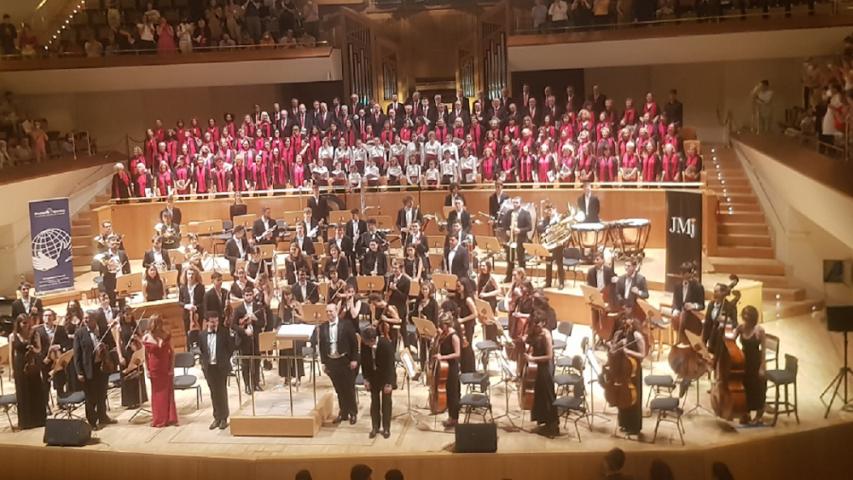 V concierto Voces Unidas de la orquesta de la JMJ a favor de Manos Unidas