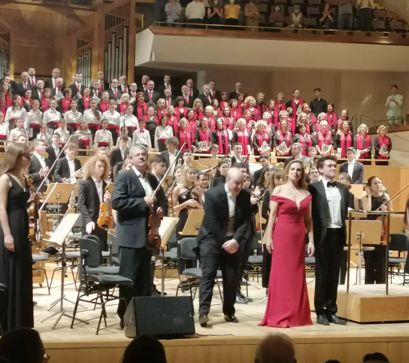 V concierto Voces Unidas de la orquesta de la JMJ a favor de Manos Unidas