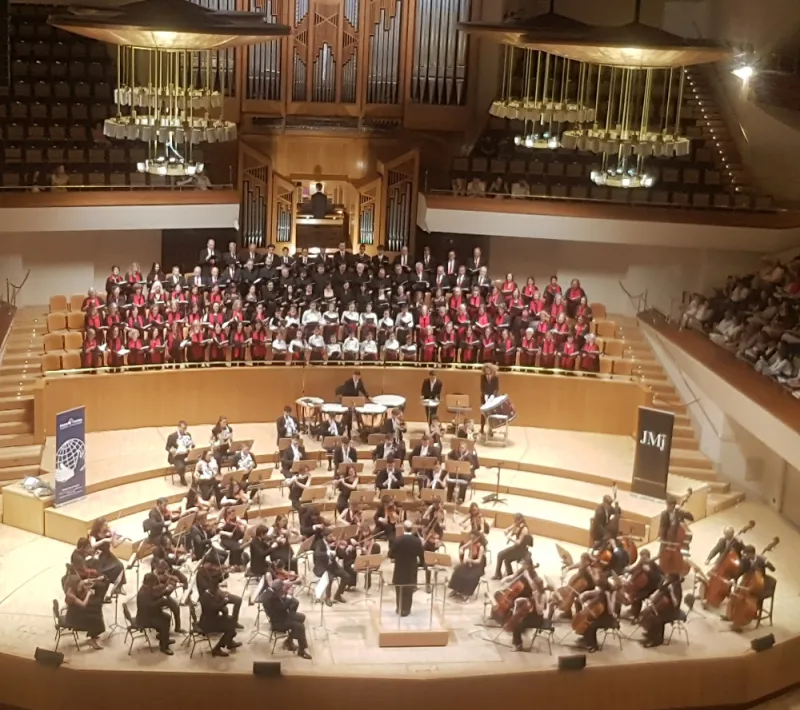 VI concierto Voces Unidas de la orquesta de la JMJ a favor de Manos Unidas