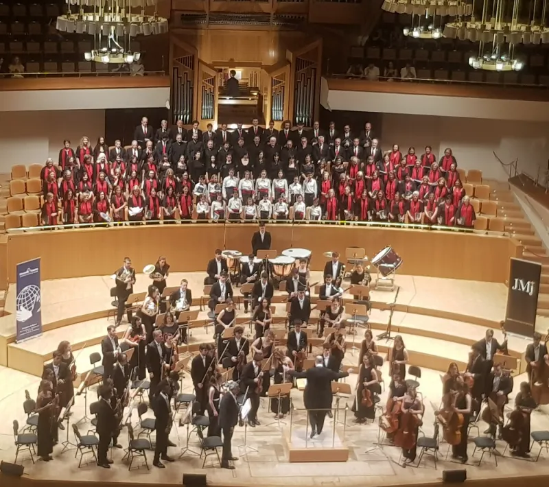 VI concierto Voces Unidas de la orquesta de la JMJ a favor de Manos Unidas