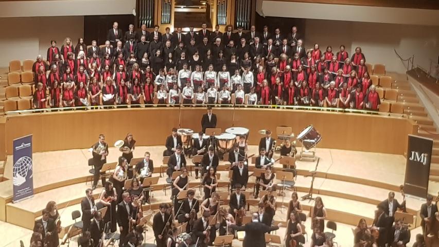 VI concierto Voces Unidas de la orquesta de la JMJ a favor de Manos Unidas