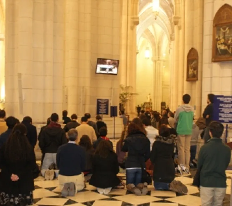 vigilia con los jovenes de madrid 3r