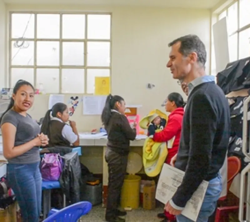 visita en distrito 5