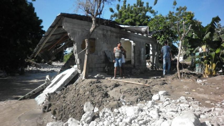 viviendas destruidas tras paso de sandy por republica dominicana