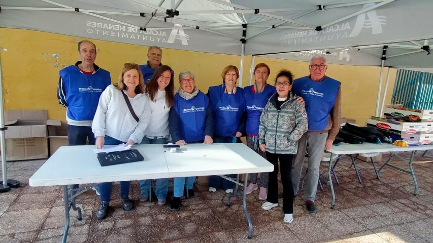 voluntaris de manos unidas y de la bolsa del voluntariado ayto de alcala de henares