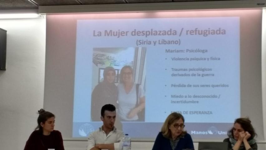 Ponentes en el "Aperitivo formativo", en la UAB