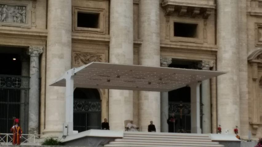 El Papa Francisco durante la Audiencia General
