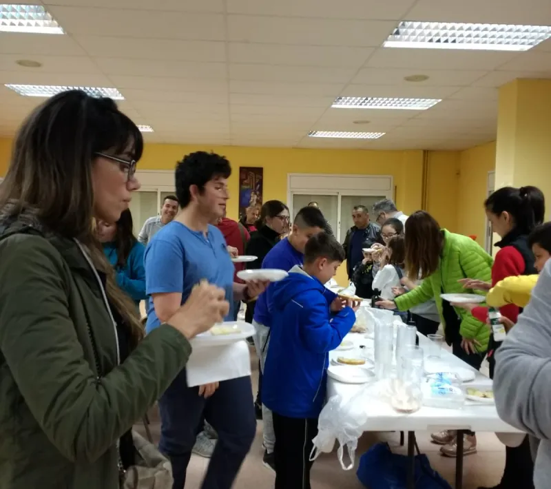 Cena del hambre en Parets del Vallès