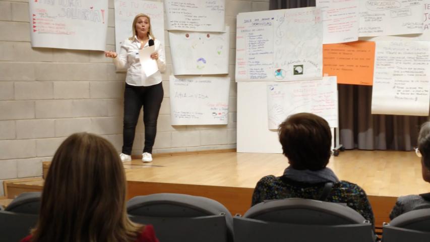 Ángela Ferrando, voluntaria de Manos Unidas Valencia.